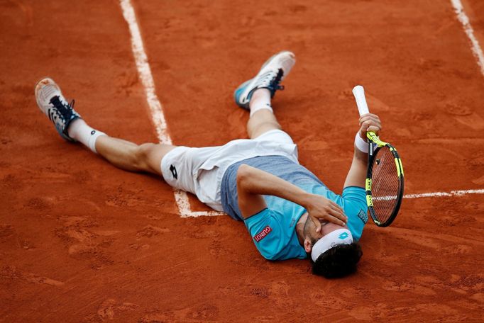 Marco Cecchinato na French Open 2018