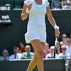 Wimbledon: Petra Kvitová v zápase s Varvarou Lepčenkovou