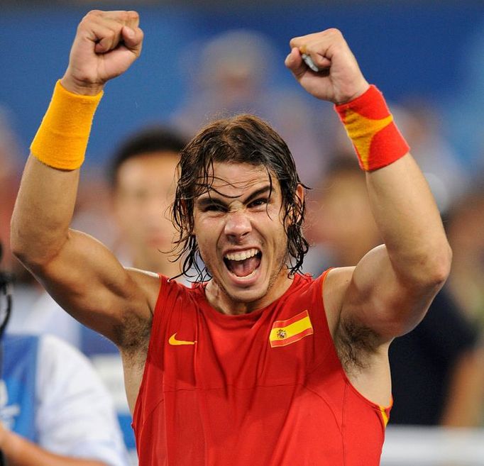 Rafael Nadal je olympijským vítězem.