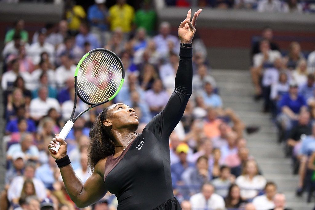 Serena Williamsová na US Open 2018