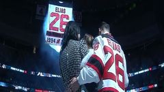 Patrik Eliáš, slavnostní vyřazování dresu v New Jersey Devils