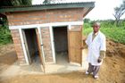 Toalety v Kongu.