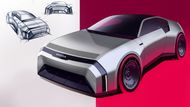 Designér Richard Švec se rozhodl v rámci cyklu Škoda Auto předělat do moderní podoby kupé 110 R.