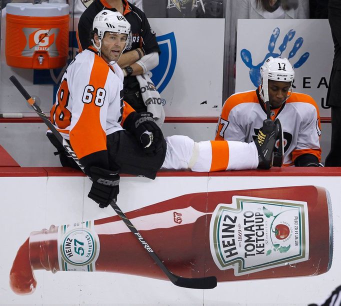 Jaromír Jágr v dresu Philadelphia Flyers