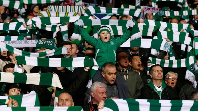 Fanoušci Celticu.