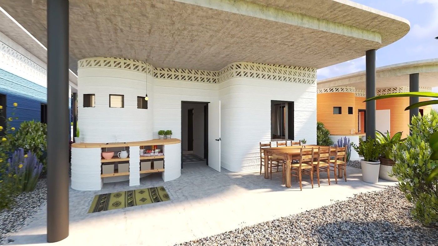 3D tisk domů architektura