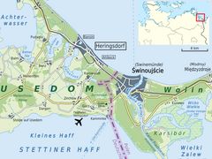 Spor o přístav na baltském ostrově Usedom.