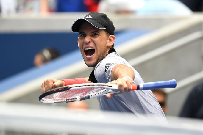 Nejlepší fotky US Open 2018: Dominic Thiem