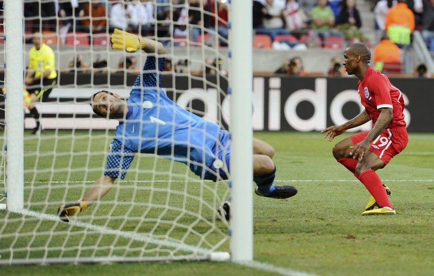 Defoe, gól Anglie proti Slovinsku