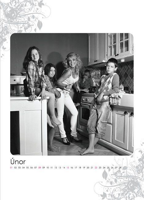 Kalendář The Beautiful Mind 2009 - Lucie Benešová