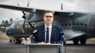 Ministr zahraničních věcí Jan Lipavský před odletem na setkání šéfů diplomacie v Kodani