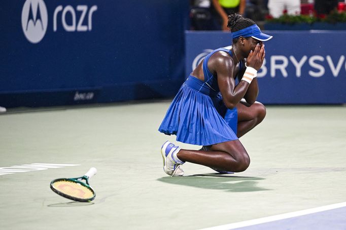 Victoria Mboková - Naomi Ósakaová (finále Montreal 2025)