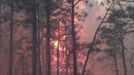 A fire burns in the Gila National Forest in this handout image courtesy of the United States Forest Service dated May 27, 2012. The so-called Whitewater-Baldy Complex fire was ignited by lightning on May 16, fire officials said. Picture taken May 27, 2012. REUTERS/USFS/Steven Meister/Handout (UNITED STATES - Tags: ENVIRONMENT DISASTER) FOR EDITORIAL USE ONLY. NOT FOR SALE FOR MARKETING OR ADVERTISING CAMPAIGNS. THIS IMAGE HAS BEEN SUPPLIED BY A THIRD PARTY. IT IS DISTRIBUTED, EXACTLY AS RECEIVED BY REUTERS, AS A SERVICE TO CLIENTS Published: Kvě. 30, 2012, 7:42 odp.