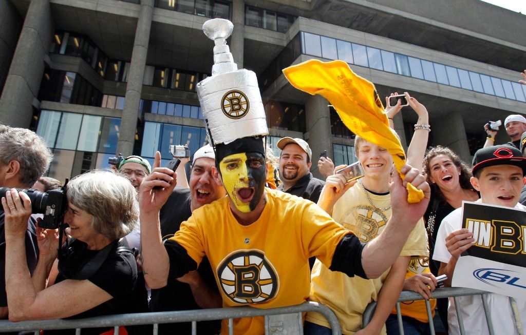 Bostonské oslavy Stanley Cupu