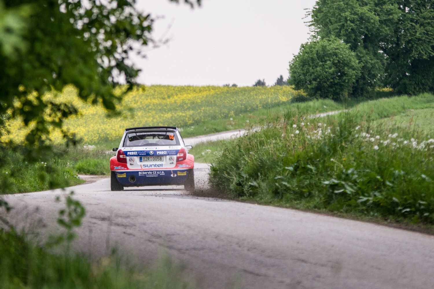 Rallye Český Krumlov 2015: Jan Jelínek - Petr Machů, Škoda Fabia S2000
