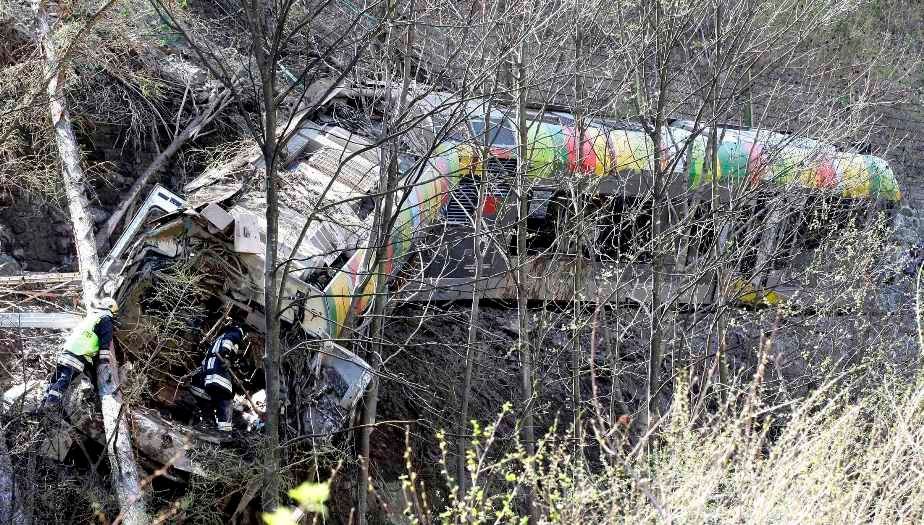 Vlakové neštěstí na severu Itálie
