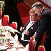 Macron, Charles II. večeře, Windsor, Velká Británie, návštěva