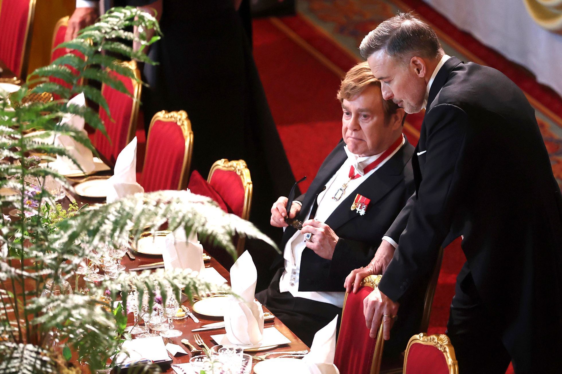 Macron, Charles II. večeře, Windsor, Velká Británie, návštěva