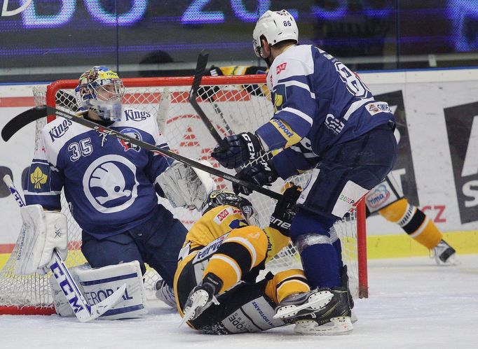 Hokejová extraliga: Plzeň - Litvínov (Machovský, Boháč)