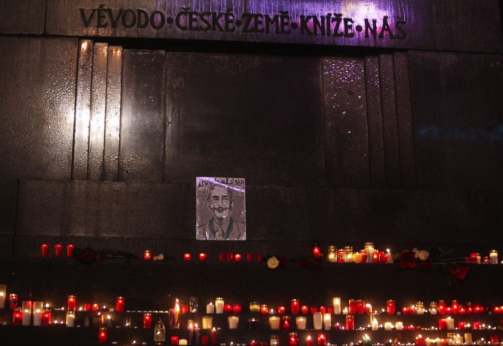 václav Havel zemřel - Václavské náměstí