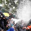 Stuttgart - nádraží - protest