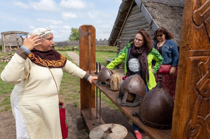 Polsko, skanzen Wolin u Štětína