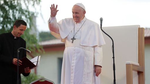 Papež František na Slovensku.