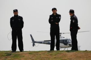 F1 VC Číny 2018: čínští policisté