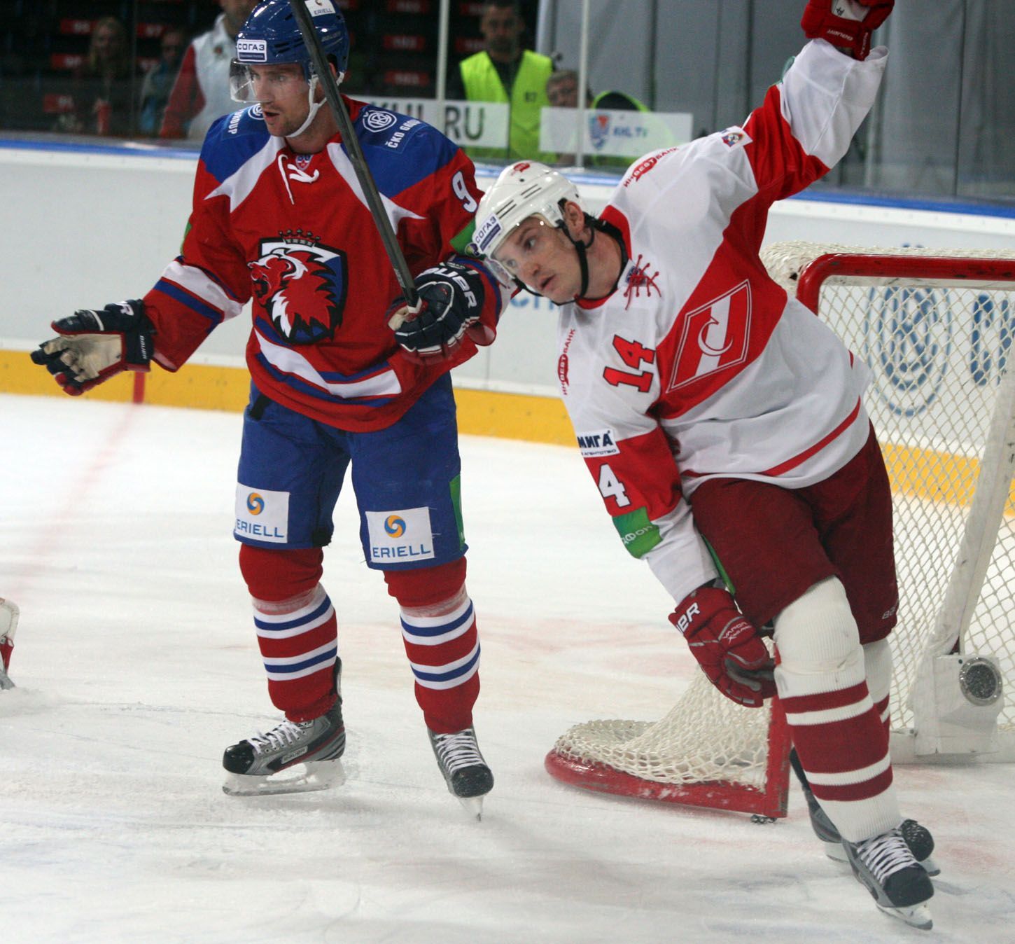 Pražský Lev poprvé prohrál, jeho skalp má Spartak Moskva