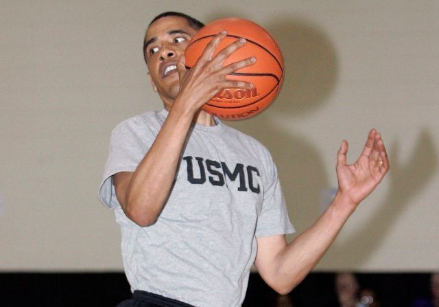 Obama s míčem