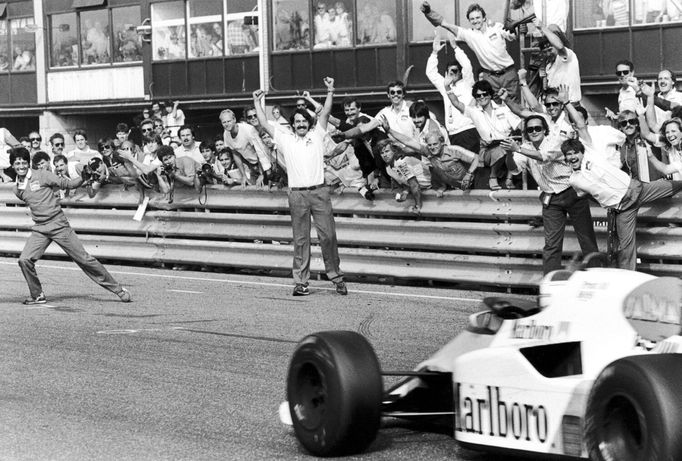 F1 1984, VC Nizozemska : Alain Prost, McLaren