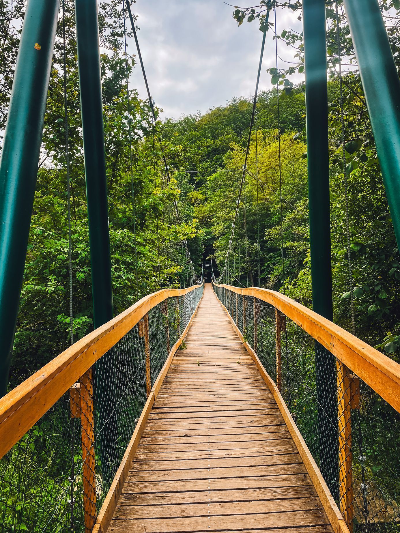 Hanka šla část Stezky Českem s malým synem v kočárku