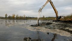 Sanace olejových lagun v Ostravě