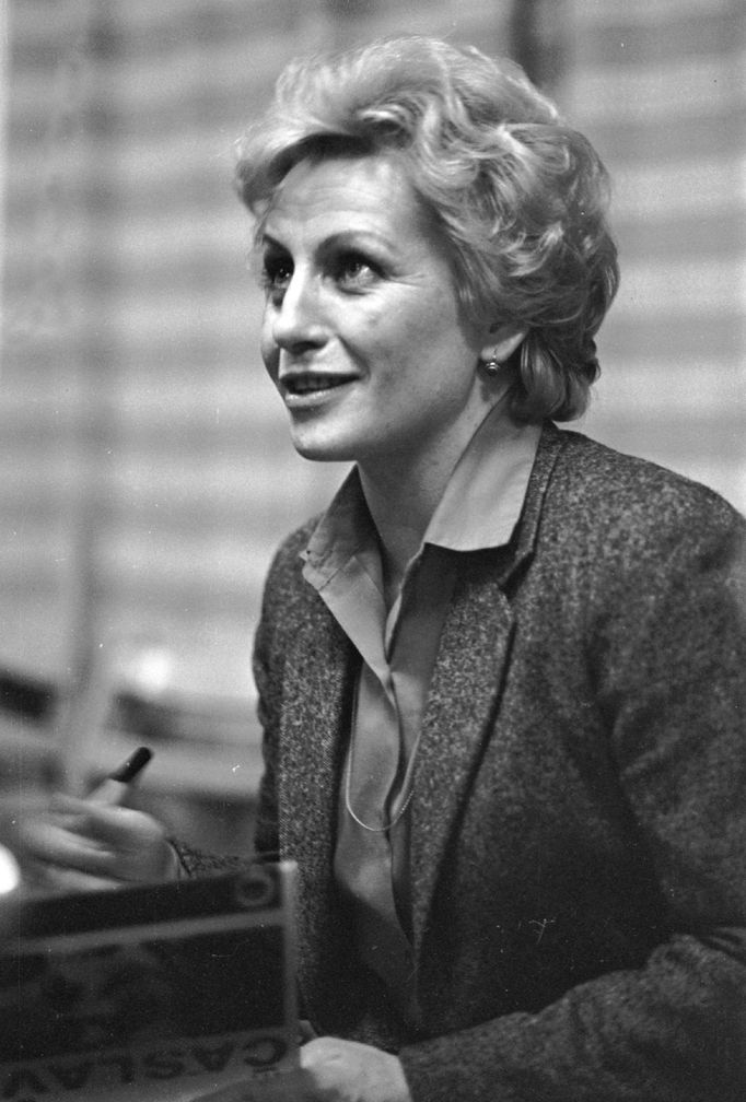 Věra Čáslavská 1983.