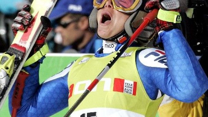 Italka Denise Karbonová si pojistila křišťálový glóbus za obří slalom