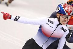 Korea slaví v shorttracku první olympijské zlato z Pchjongčchangu