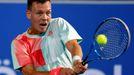 Tomáš Berdych na turnaji v Abú Zabí