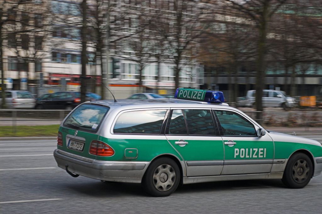 Policie Německo, Polizei - ilustrační foto