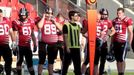 Americký fotbal, finále ČLAF: Prague Black Panthers - Příbram Bobcats