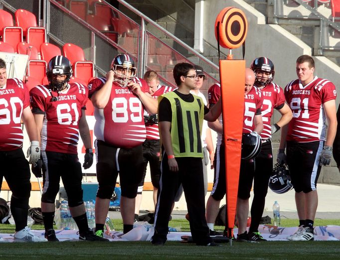 Americký fotbal, finále ČLAF: Prague Black Panthers - Příbram Bobcats