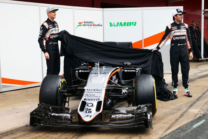 F1 2016: Force India VJM09 - Nico Hülkenberg a Sergio Pérez