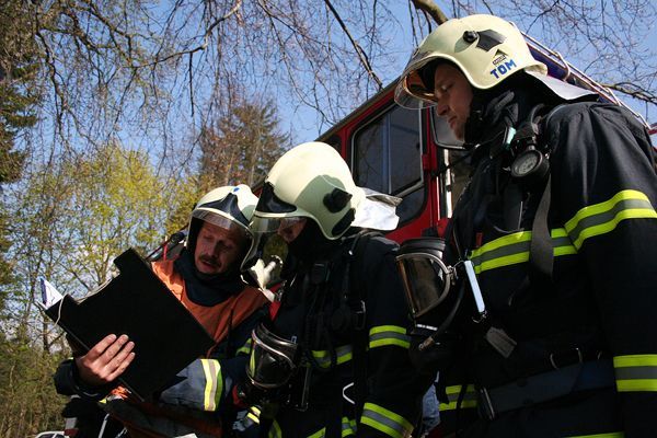 požární cvičení Lemberk