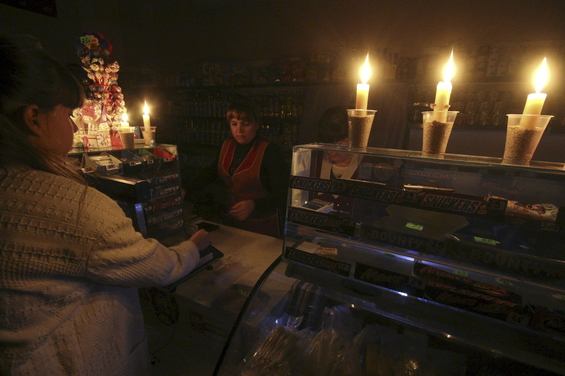 Krym bez elektřiny