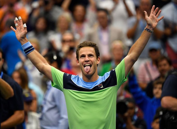 Diego Schwartzman v osmifinále US Open 2019