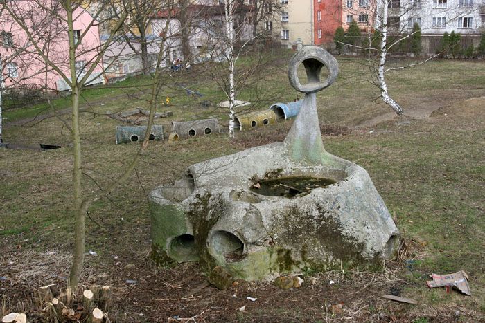 Dětské hřiště Jurije Gagarina v Karlových Varech