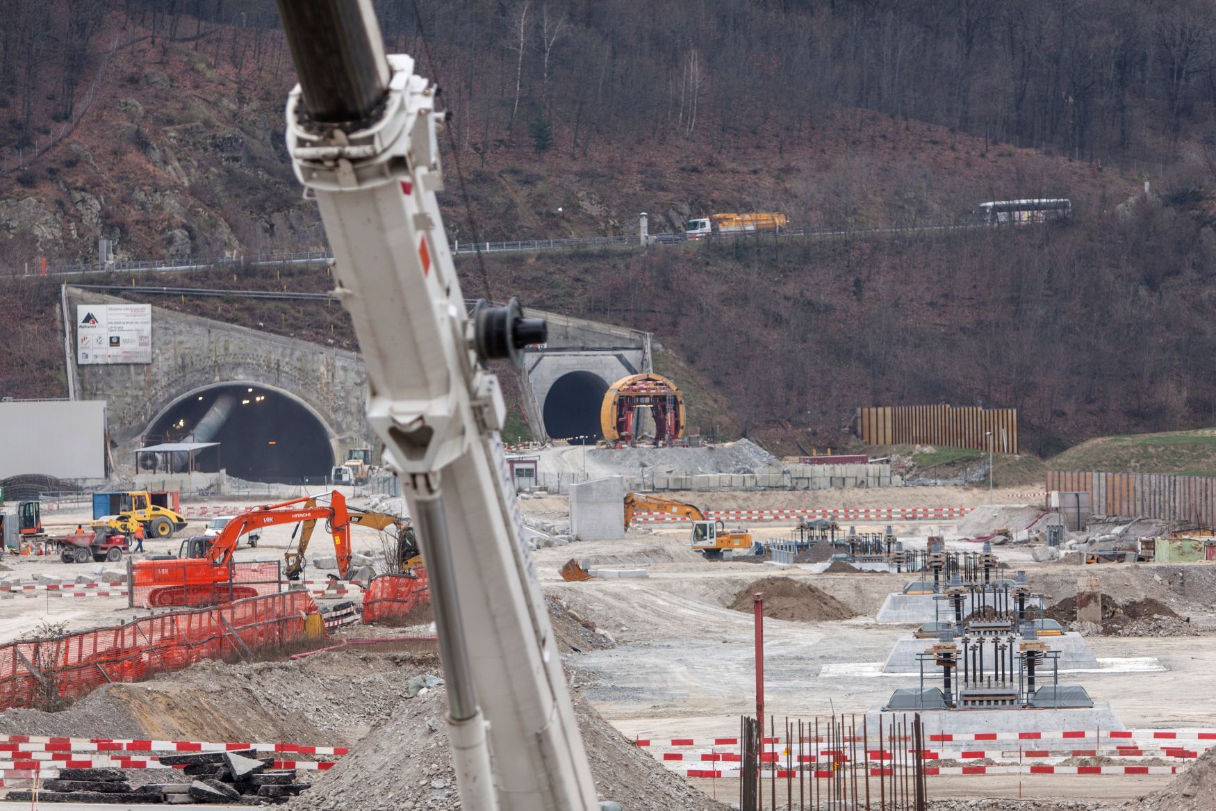 švýcarsko tunel monte ceneri 2014