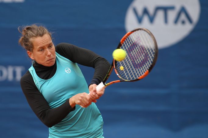 Barbora Strýcová na Prague Open 2017