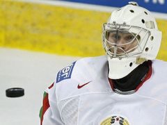 Běloruský brankář Vitalij Koval byl hrdinou zápasu proti Rusku, podobný výkon předvedl i proti Česku.