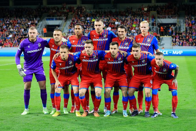 Fotbalisté Plzně před odvetou 4. předkola LM Plzeň - Karabach