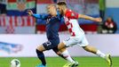 Soccer Football - Euro 2020 Qualifier - Group E - Croatia v Slovakia - HNK Rijeka Stadium, Rijeka, Croatia - November 16, 2019  Croatia's Nikola Vlasic in action with Slo